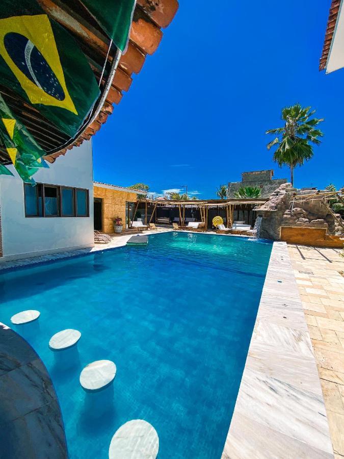 Hotel Pousada Mahon Mar プライア・ド・フランセス エクステリア 写真