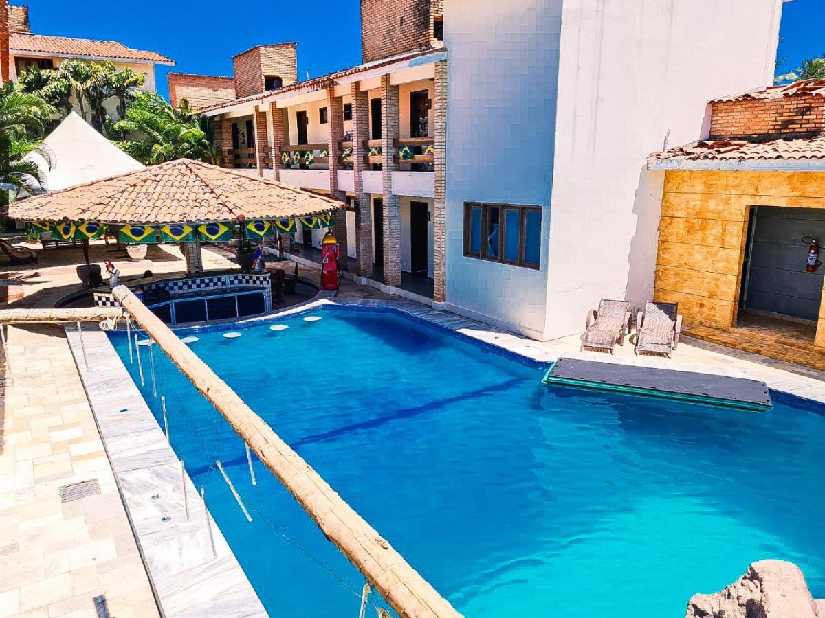 Hotel Pousada Mahon Mar プライア・ド・フランセス エクステリア 写真