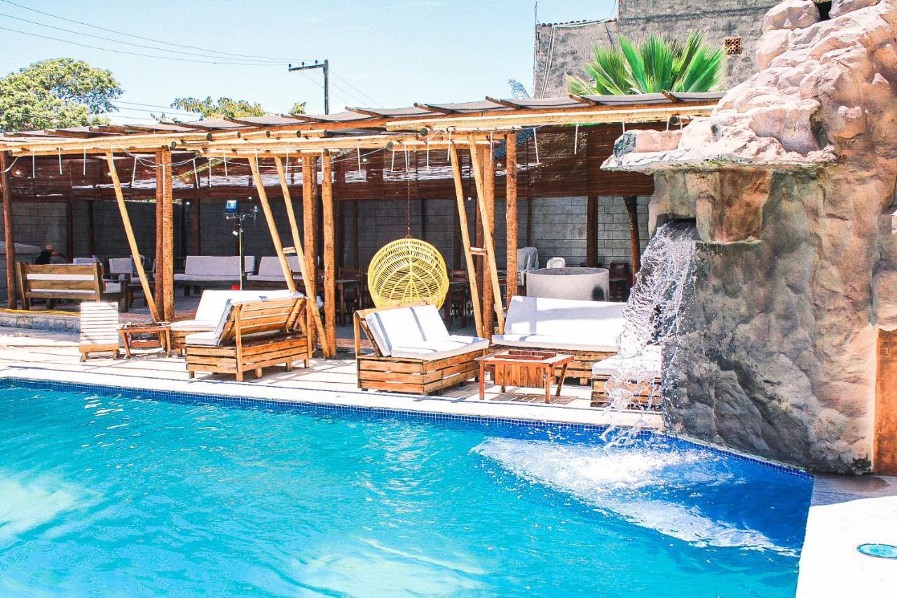 Hotel Pousada Mahon Mar プライア・ド・フランセス エクステリア 写真