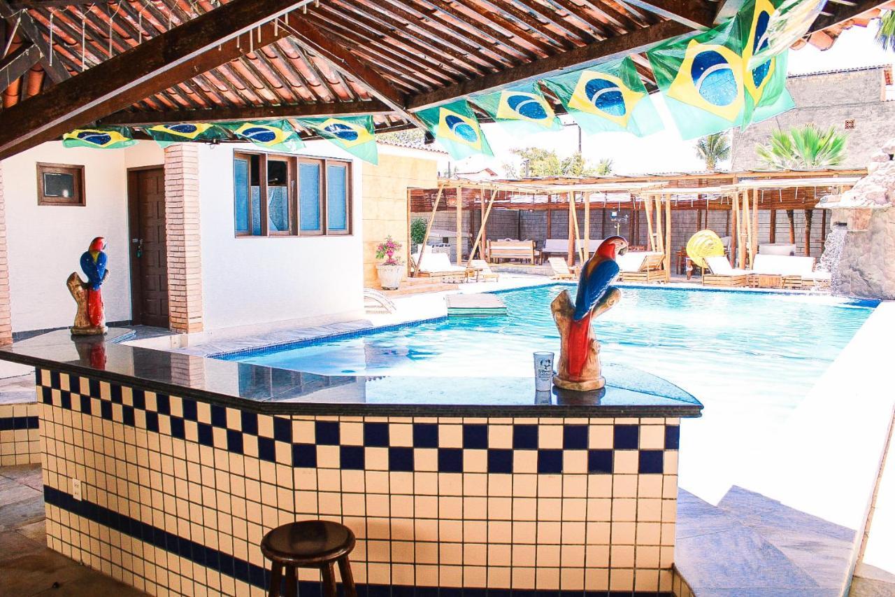 Hotel Pousada Mahon Mar プライア・ド・フランセス エクステリア 写真
