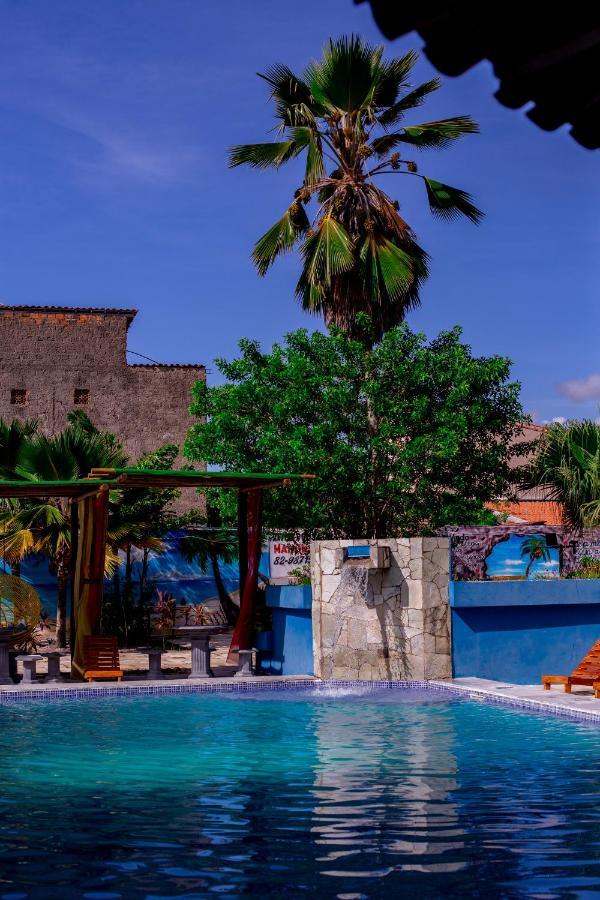 Hotel Pousada Mahon Mar プライア・ド・フランセス エクステリア 写真